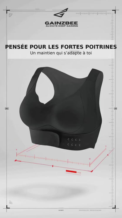 Brassière ajustable-Forte poitrine